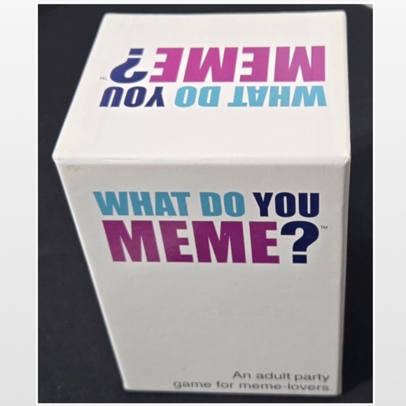 Party Game Adults Unisex WHAT DO YOU MEME? Card Fun 2019 - Picture 2 of 14